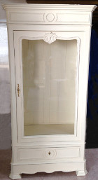 French antique Henri II style armoire / vitrine